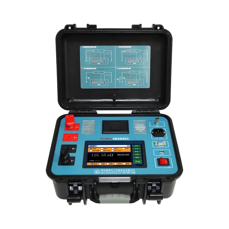 اختبار مقاومة الاتصال لقواطع الدائرة