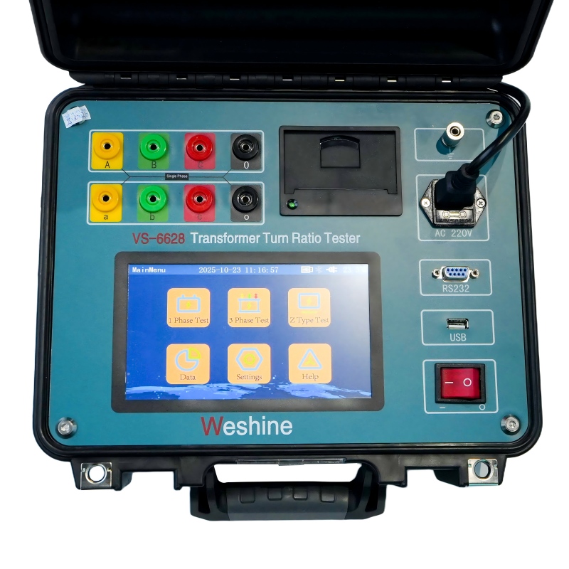 مجموعة اختبار نسبة دوران المحولات