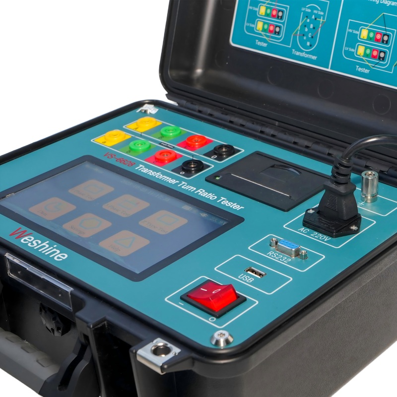 اختبار نسبة دوران المحولات