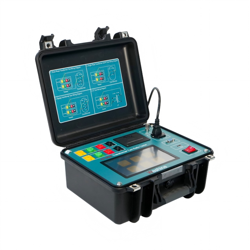 اختبار نسبة الجهد للمحولات